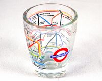 London Underground shot glass