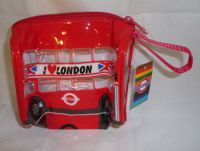 PVC London bus bag
